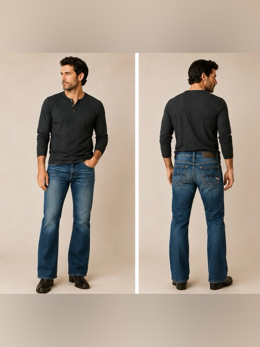 Parasuco Denim Legend Bootcut Jeans Men’s 32x34 Medium Wash